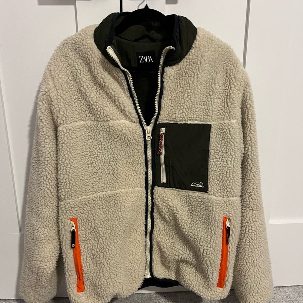 Zara x DNWR sherpa jacket